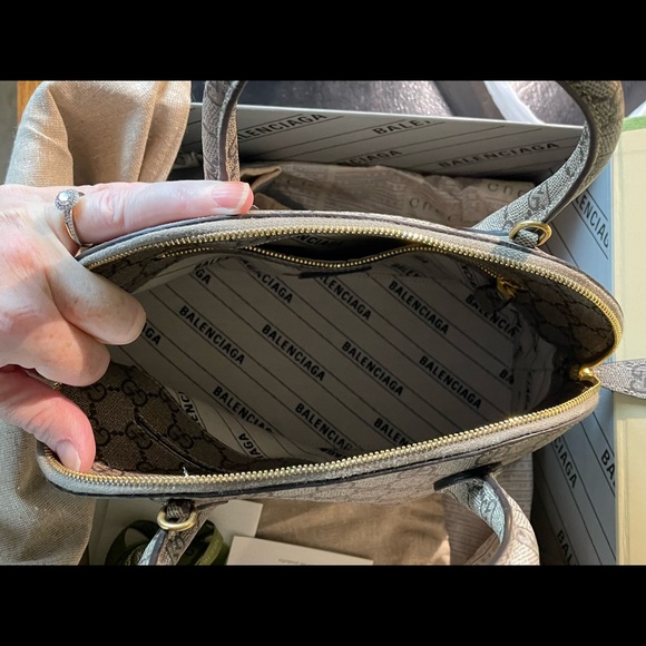 Gucci X Balenciaga The Hacker Project Small Ville Bag NEW Limited Edition - Picture 13 of 14